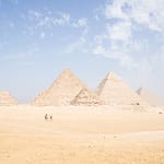 Pyramides Guizeh Le Caire Egypte
