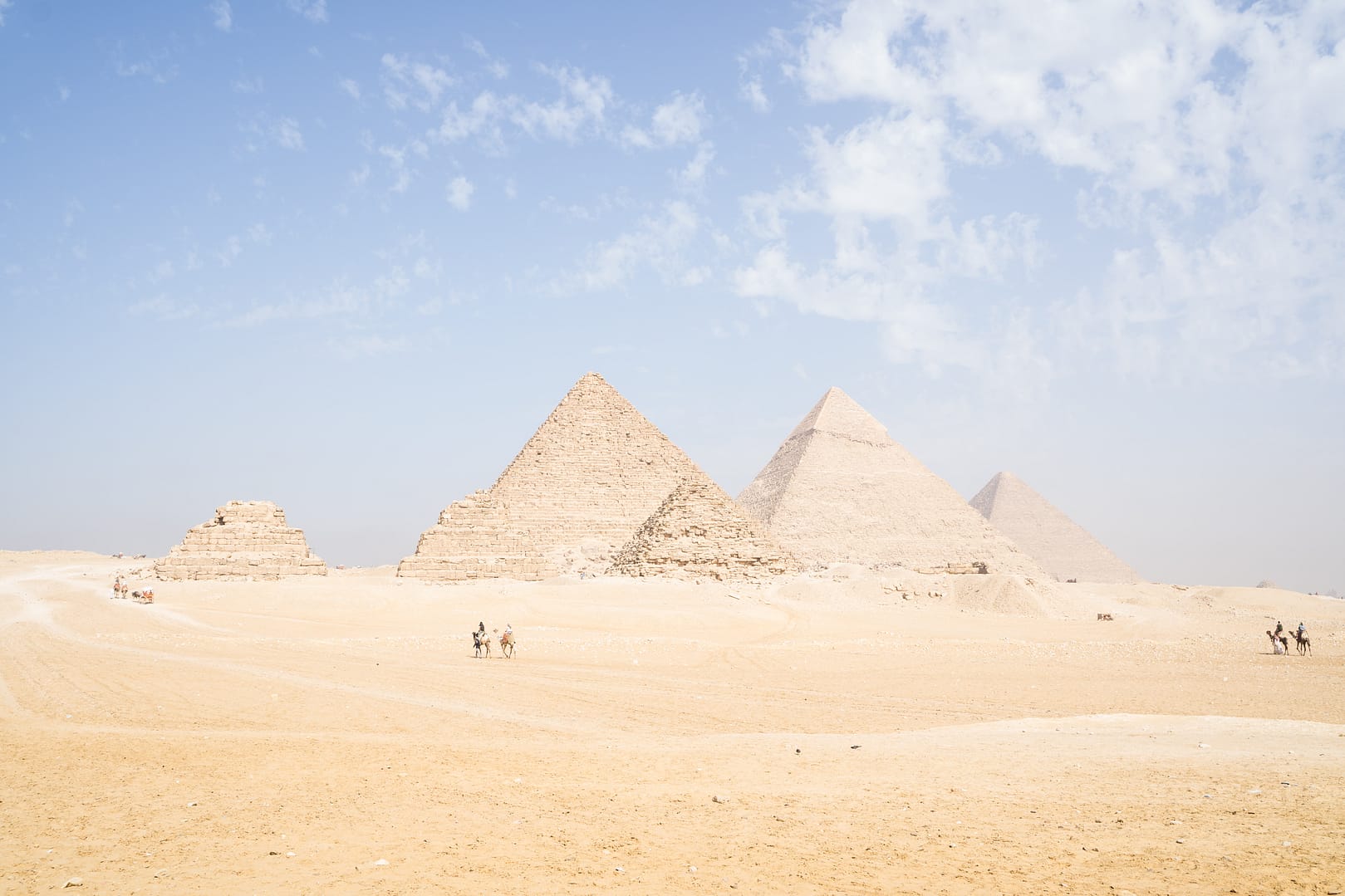 Pyramides Guizeh Le Caire Egypte