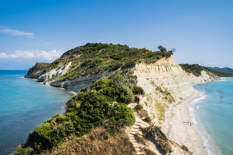 Albanie Cap du Rodon vue surplomb